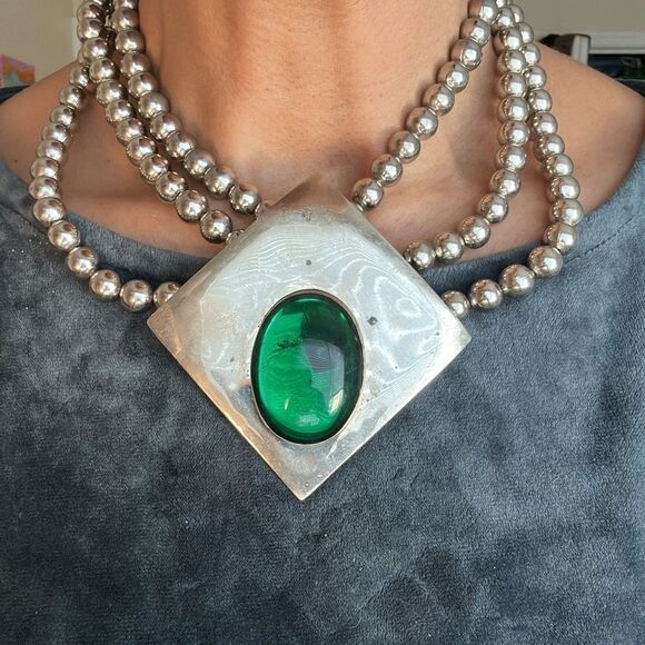 Vintage Audrey Shenk Necklace - Picture 1 of 6